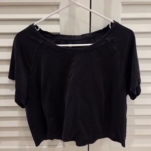 All in Motion Women's Black Short Sleeve Tee